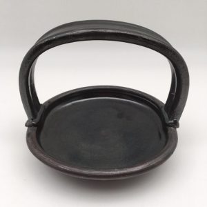 Black Porcelain Basket by Margo Brown