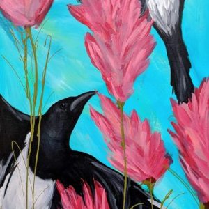 Birds Painting by Kelsey McDonnell - 277