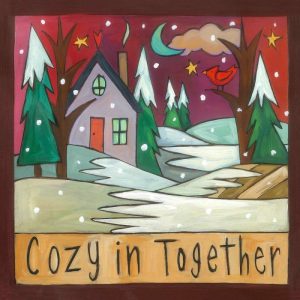 It's Cozy Time 6" Plaque by Sincerely Sticks