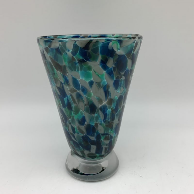 Bright Speckle Cup - Lagoon Kingston Glass Studio