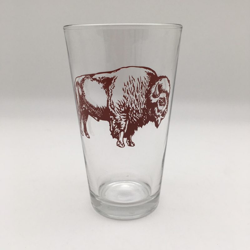 Bison Counter Couture Pint Glass