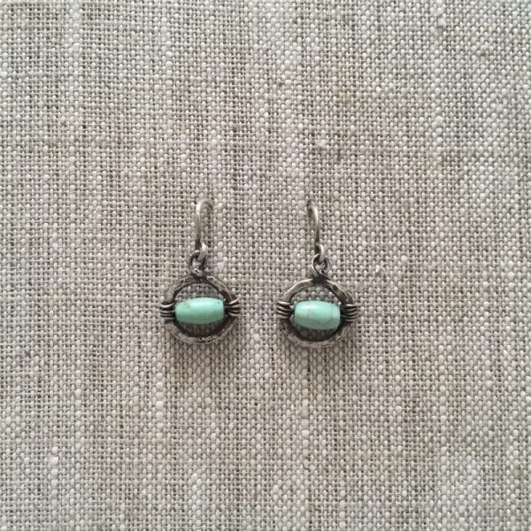 mint Lil Mondo Earrings by INK