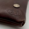 Buffalo Leather Traveler Purse - Brown - Image 3