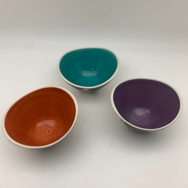 Grass Swoop Bowl - Orange - Image 10