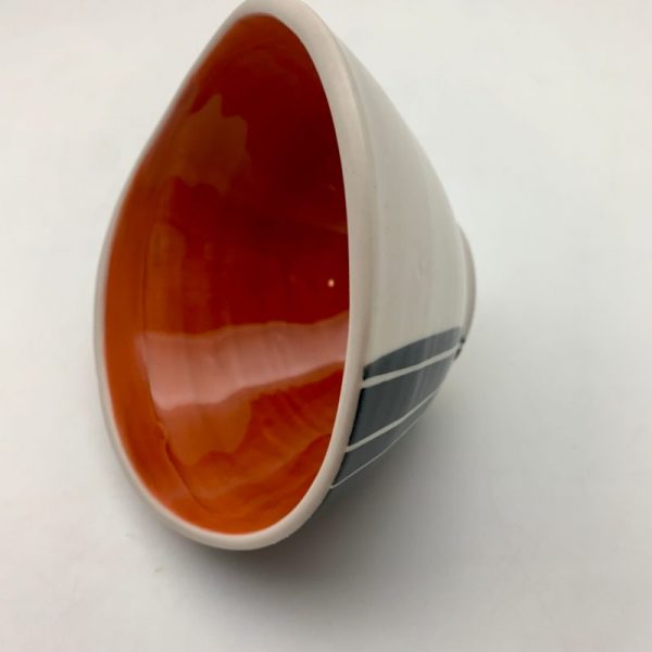 Grass Swoop Bowl - Orange - Image 5