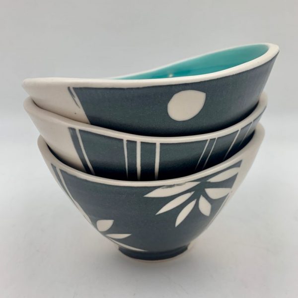Grass Swoop Bowl - Orange - Image 8
