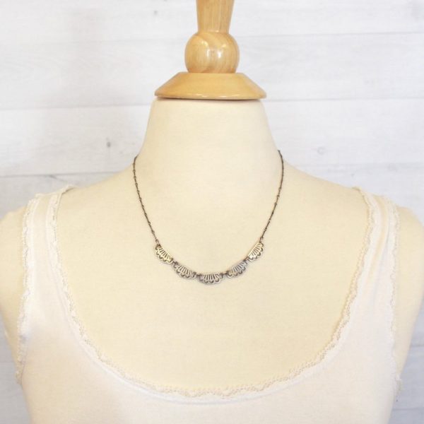 Southwest Lace Collar Necklace - Image 6