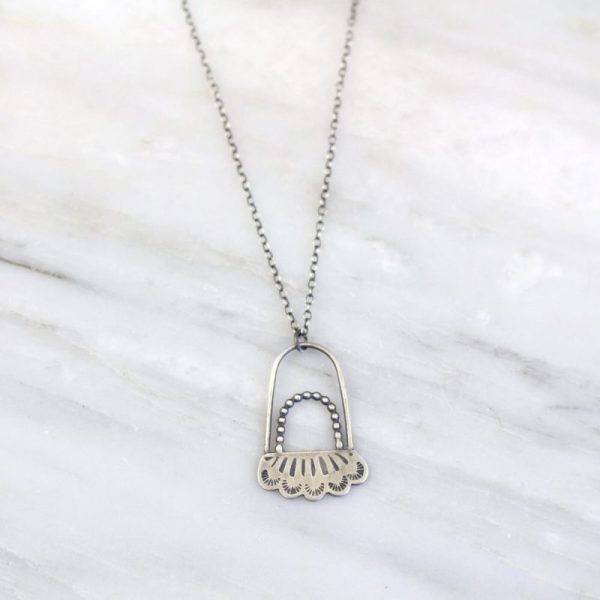 Navajo Lace Rainbow Pendant Necklace Sarah Deangelo