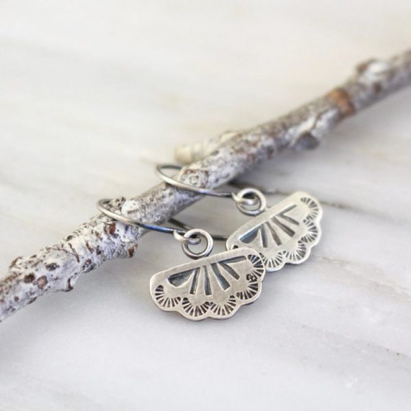 Southwest Lace Charm Earrings - Image 3