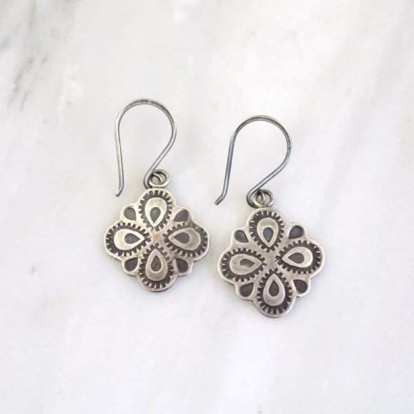 Peacock Medallion Earrings Sarah Deangelo