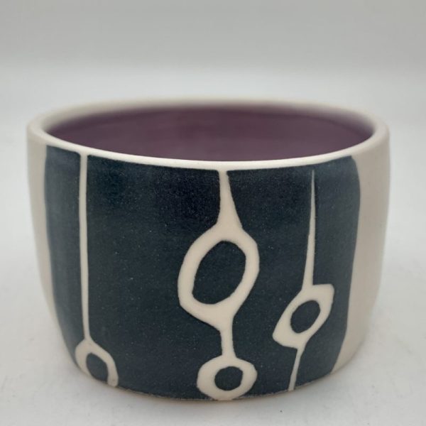 Berries & Vine Tidbit Bowl - Purple - Purple by Rita Vali