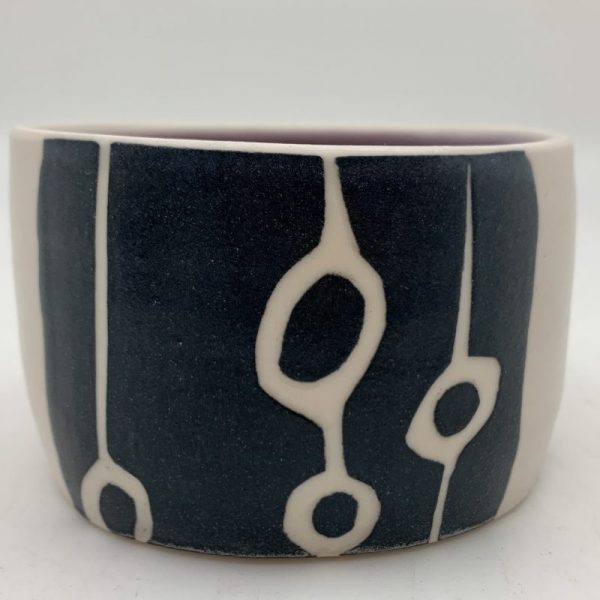 Berries & Vine Tidbit Bowl - Purple - Image 3