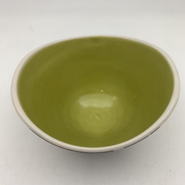 Kelp Swoop Bowl - Chartreuse - Image 2