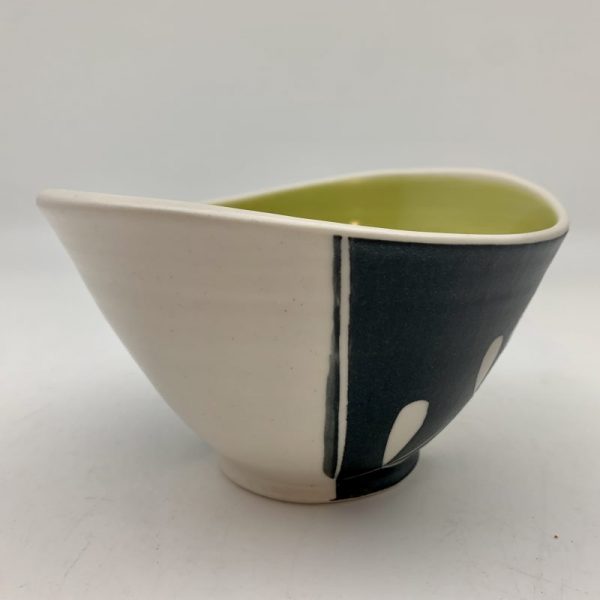 Kelp Swoop Bowl - Chartreuse - Image 5