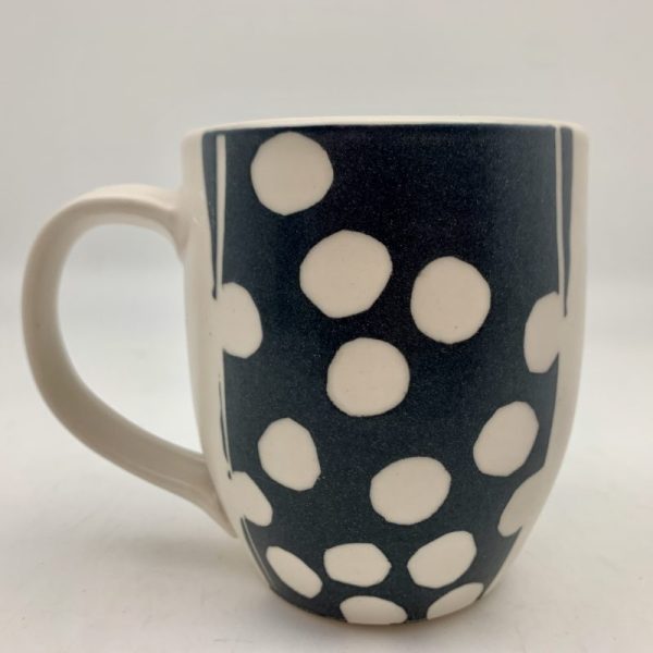 dotted mug blue by rita vali