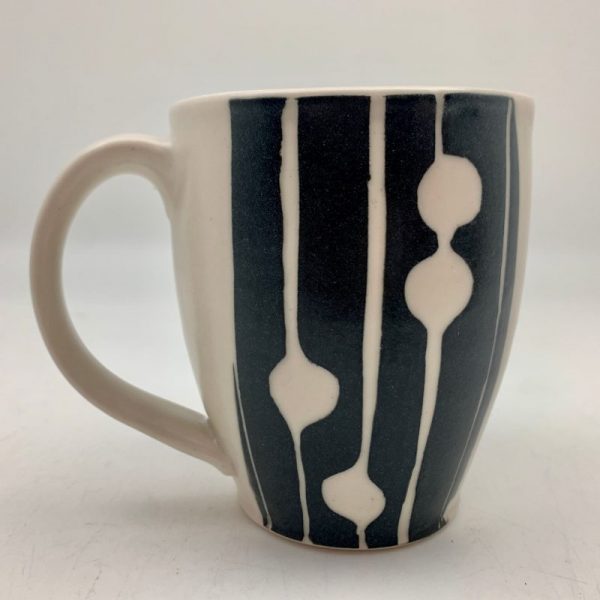 Midmod Mug by Rita Vali- Blue - Image 2
