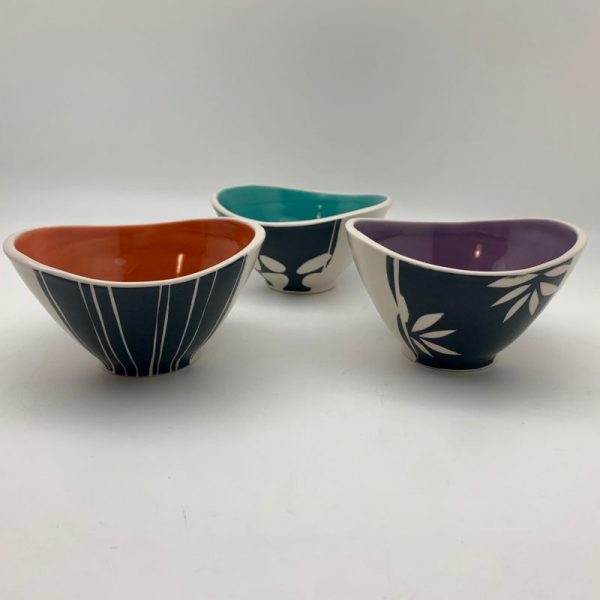 Grass Swoop Bowl - Orange - Image 9