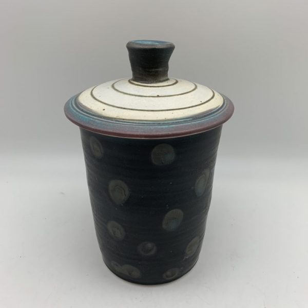 Lidded Jar by Delores Fortuna