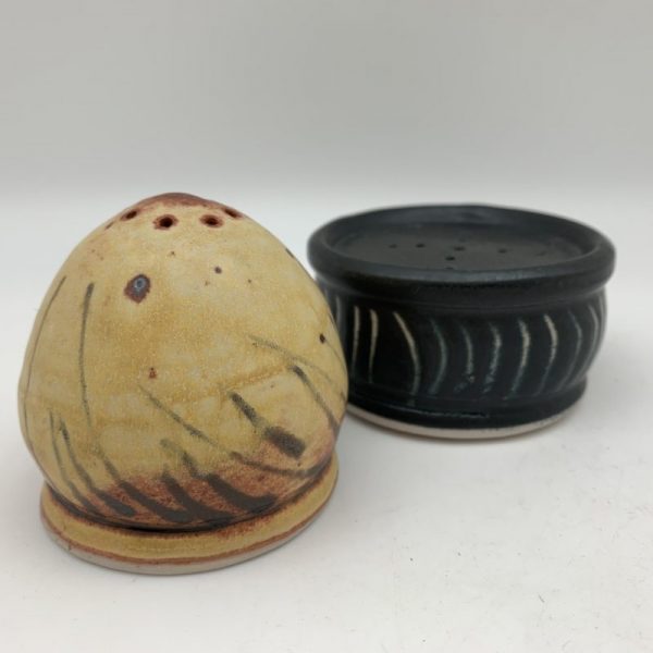 Yellow/Black Salt and Pepper Set by Delores Fortuna - Image 2