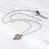 Leaf Trio Necklace - Image 2