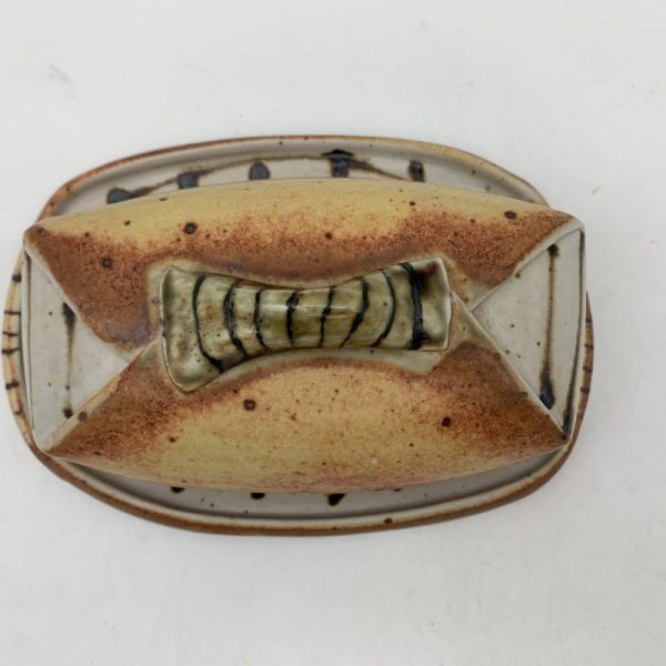 Yellow Butter Dish by Delores Fortuna - Image 2