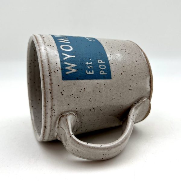 Wyoming Population Sign Mug - Image 2