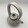 White & Celadon Porcelain Teapot by Margo Brown - 0890 - Image 6