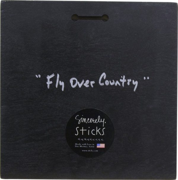 Fly Over Country 9" Plaque by Sincerely Sticks - Image 2