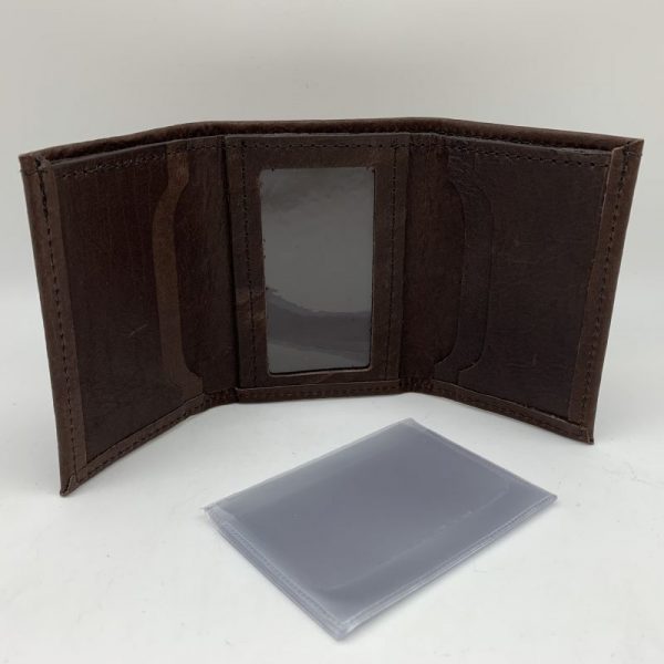 Buffalo Leather Three Fold Wallet - Image 4