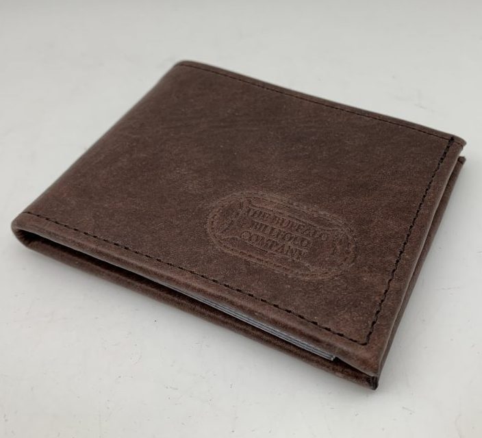 Buffalo Leather Two Fold Wallet by Buffalo Billfold Company