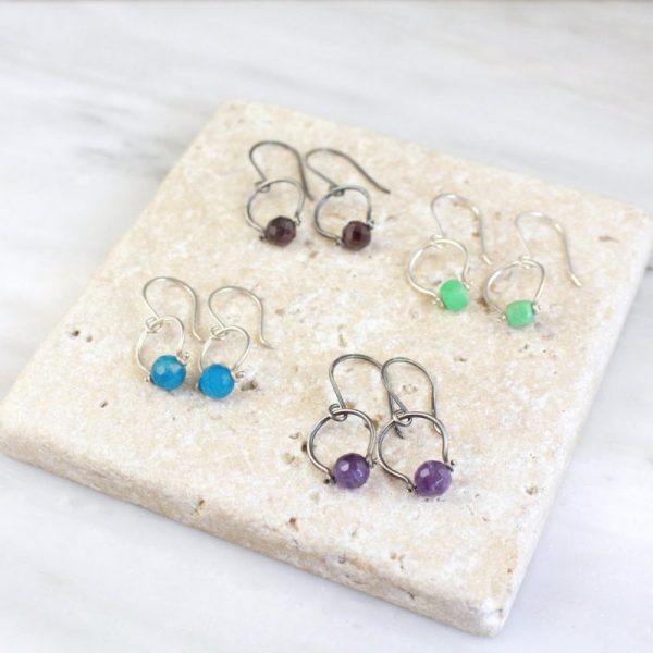 La Cloche Amethyst Earrings - Image 5