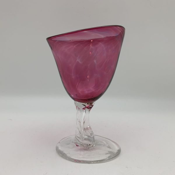 Wauhatchie Wine Glass - Dark Pink