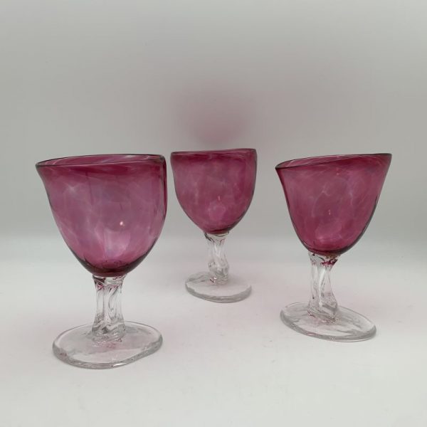 Wauhatchie Wine Glass - Dark Pink - Image 7