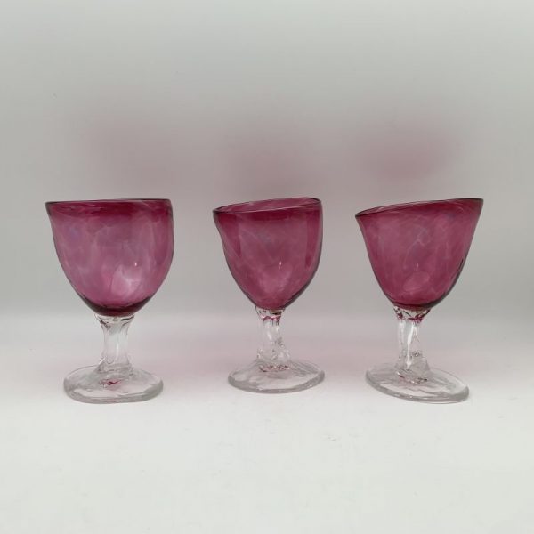 Wauhatchie Wine Glass - Dark Pink - Image 8