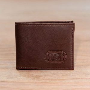 Buffalo Leather Two-Fold Wallet