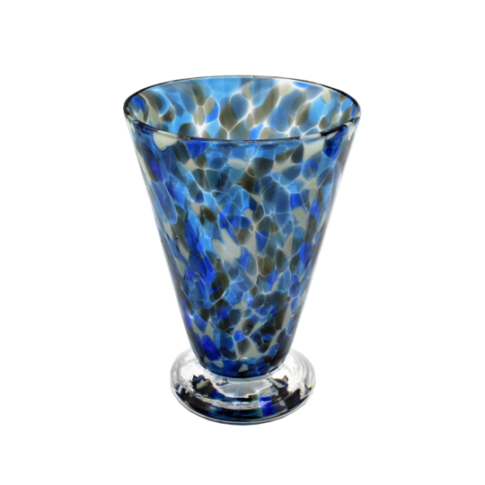 Speckle Cup - Blue and Grey Kingston Glass Studio