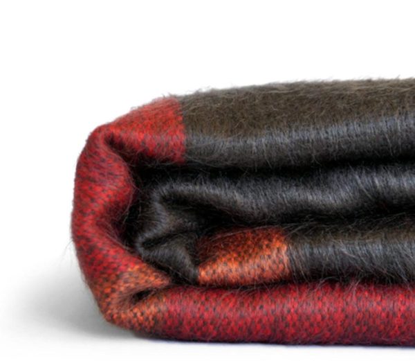 Alpaca Throw Blanket - Dragon Fruit - Image 4