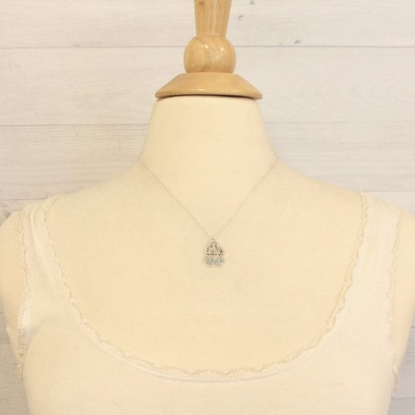 After the Rain Aquamarine Necklace - Image 2