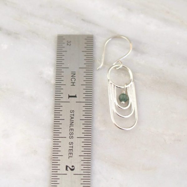 Reflection Blue Tourmaline Dangle Earrings Sarah Deangelo