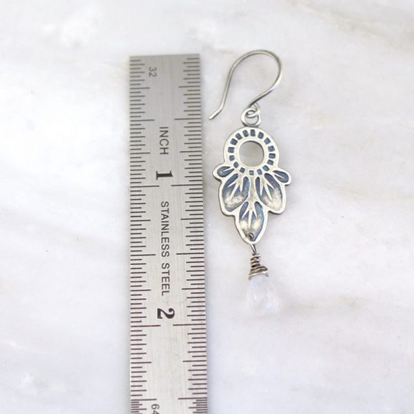 Hishi Moonstone Earrings - Image 4