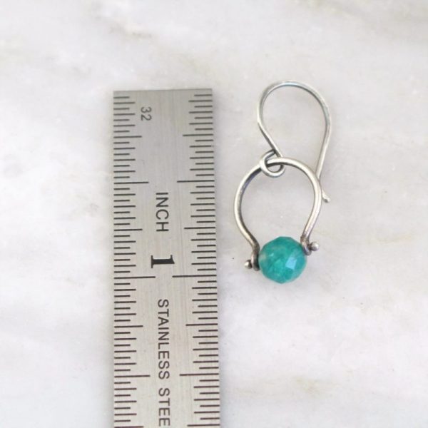 Russian Amazonite La Cloche Earrings - Image 2
