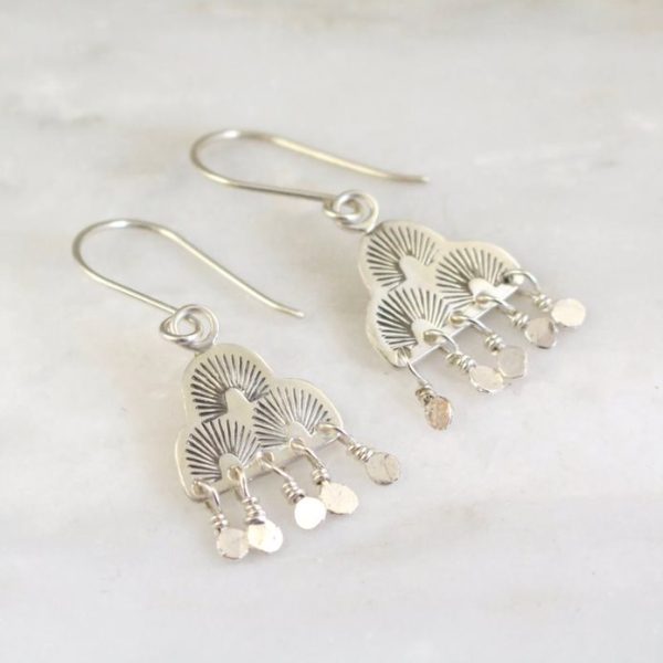 After the Rain Fringe Earrings Sarah Deangelo