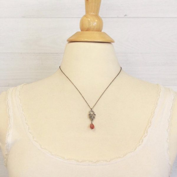Hishi Strawberry Quartz Necklace - Image 4