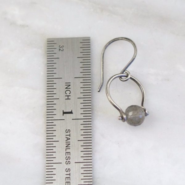 Labradorite La Cloche Earrings - Image 5