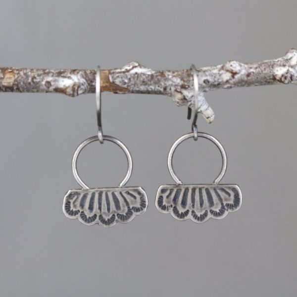 Southwest Lace Loop Earrings - Image 3