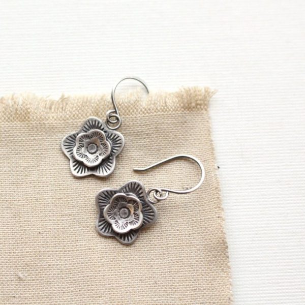 Cactus Flower Earrings Sarah Deangelo