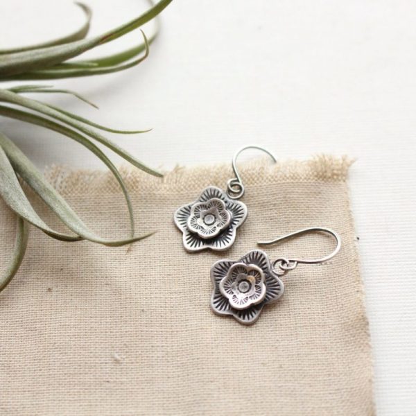 Cactus Flower Earrings - Image 2