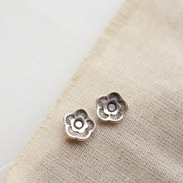Cactus Flower Post Earrings - Image 2