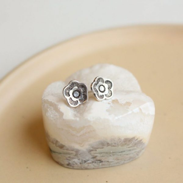 Cactus Flower Post Earrings - Image 3
