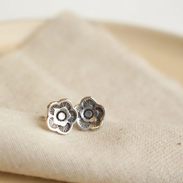 Cactus Flower Post Earrings Sarah Deangelo
